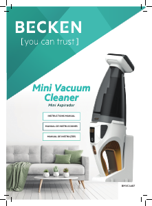 Bruksanvisning Becken BMVC4687 Handdammsugare