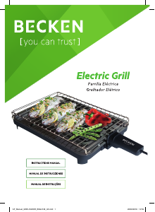 Bruksanvisning Becken BSG4138 Bordgrill