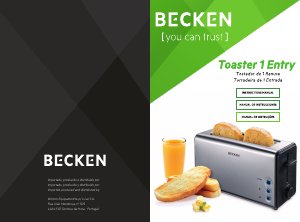 Manual Becken BT4178 1E Torradeira