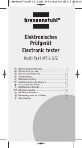 Bedienungsanleitung Brennenstuhl Multi-Test MT 6 S/2 Multimeter