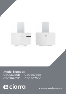 Bedienungsanleitung Ciarra CBCB6765C Dunstabzugshaube
