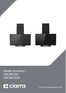 Mode d’emploi Ciarra CBCB6750C Hotte aspirante