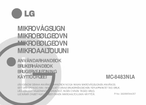 Bruksanvisning LG MC-8483NLA Mikrobølgeovn