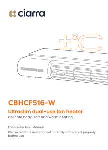 Manual Ciarra CBHCF516-W Heater