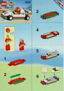 Mode d’emploi Lego set 6546 Town Slick racer