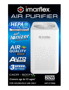Manual Imarflex IAP-215SQ Air Purifier