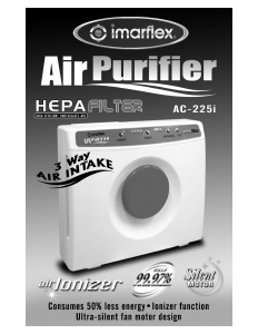 Manual Imarflex AC-225i Air Purifier