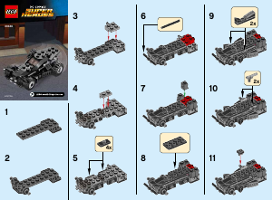 Manual Lego set 30446 Super Heroes The Batmobile