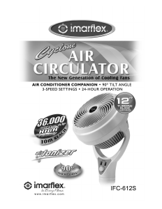 Manual Imarflex IFC-612S Fan