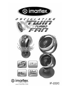 Manual Imarflex IF-222C Fan