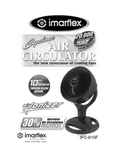 Manual Imarflex IFC-610F Fan