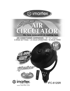 Manual Imarflex IFC-612SR Fan