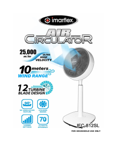 Manual Imarflex IFC-812SL Fan