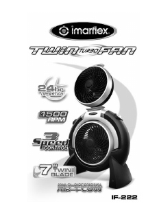 Manual Imarflex IF-222 Fan