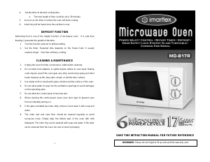 Handleiding Imarflex MO-B17R Magnetron