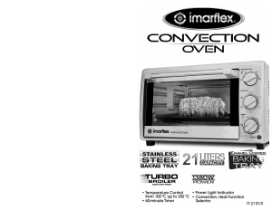 Bruksanvisning Imarflex IT-210CS Ugn