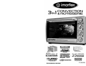 Bruksanvisning Imarflex IT-350CRS Ugn