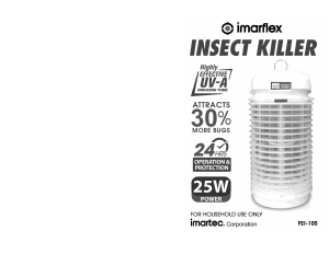 Manual Imarflex FEI-10S Pest Repeller