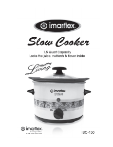 Handleiding Imarflex ISC-150 Slowcooker