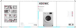 Handleiding Koenic KWM 71412 A3 Wasmachine