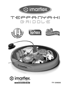 Bruksanvisning Imarflex TY-3500 Bordgrill