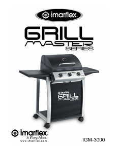 Bruksanvisning Imarflex IGM-3000 Bordgrill