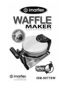 Handleiding Imarflex ISM-9077SW Wafelijzer
