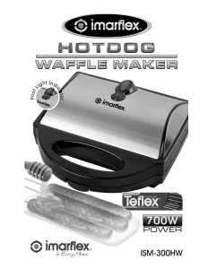 Manual Imarflex ISM-300HW Waffle Maker