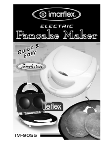 Handleiding Imarflex IM-9055 Wafelijzer
