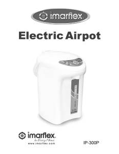 Bruksanvisning Imarflex IP-300P Vattendispenser