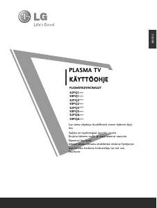 Käyttöohje LG 42PQ600R Plasmatelevisio