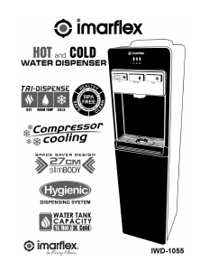 Bruksanvisning Imarflex IWD-1055 Vattendispenser