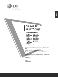 Käyttöohje LG 42PQ6010 Plasmatelevisio