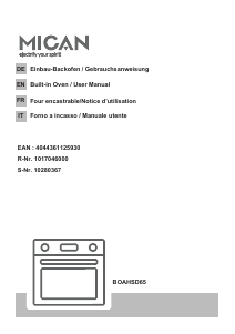 Manuale Mican BOAHSD65 Forno