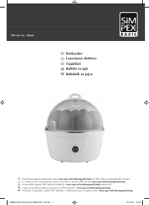 Priručnik Simpex 28668 Kuhalo za jaja