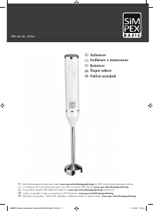 Manuale Simpex 27362 Frullatore a mano