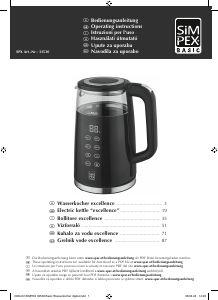Használati útmutató Simpex 33530 Vízforraló