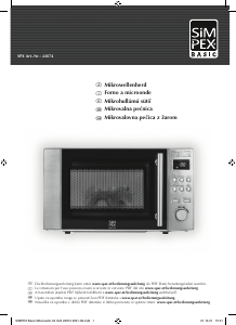 Manuale Simpex 22874 Microonde