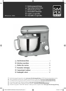 Bedienungsanleitung Simpex 33503 Standmixer