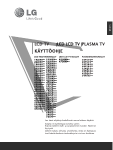 Käyttöohje LG 50PQ3500 Plasmatelevisio