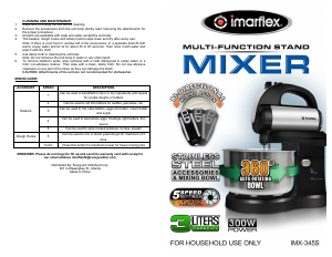 Handleiding Imarflex IMX-345S Handmixer