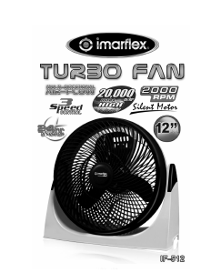 Manual Imarflex IF-512 Fan