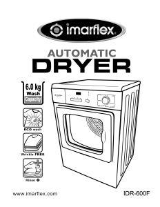 Handleiding Imarflex IDR-600F Wasdroger
