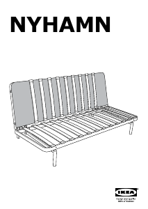 Εγχειρίδιο IKEA NYHAMN Ανάκλιντρο