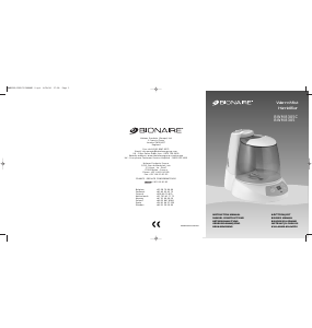 Bruksanvisning Bionaire BWM8305C Luftfuktare