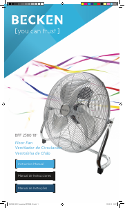 Manual Becken BFF2380 Fan