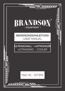 Bruksanvisning Brandson 307344 Fläkt