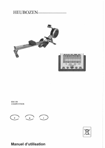 Mode d’emploi Heubozen RM 100 Competition Rameur