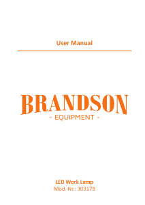Bruksanvisning Brandson 303179 Lampa