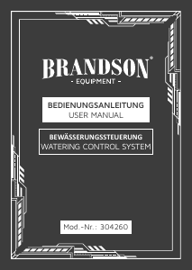 Mode d’emploi Brandson 304260 Programmateur d’arrosage